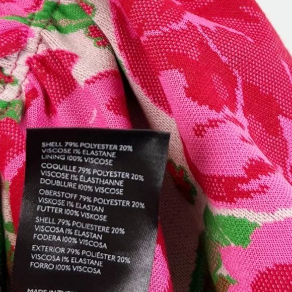 NWT Anthropologie Frida Off Shoulder Floral Halter Top in Rose Combo, XXS - Picture 10 of 13